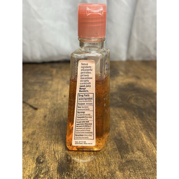 VTG Y2K Bath & Body Works Moisturizing Hand Gel Anti Bacterial Mango Mandarin 00 - Picture 5 of 9